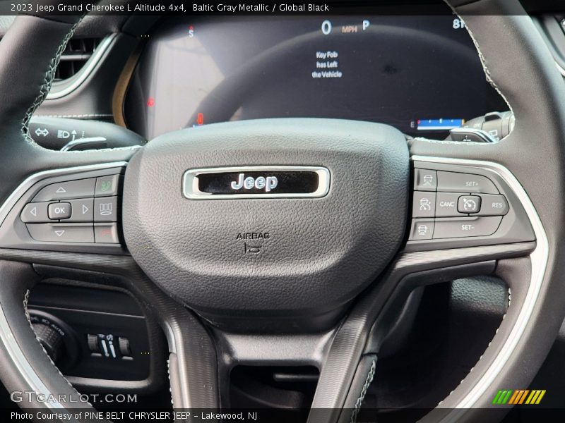 Baltic Gray Metallic / Global Black 2023 Jeep Grand Cherokee L Altitude 4x4