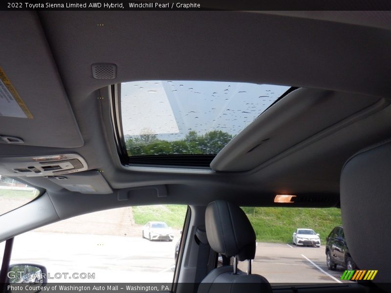 Windchill Pearl / Graphite 2022 Toyota Sienna Limited AWD Hybrid
