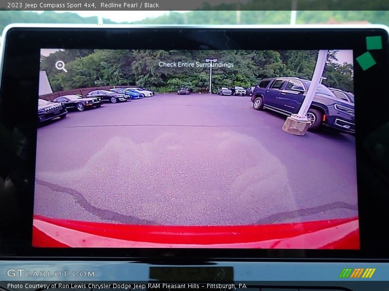 Redline Pearl / Black 2023 Jeep Compass Sport 4x4