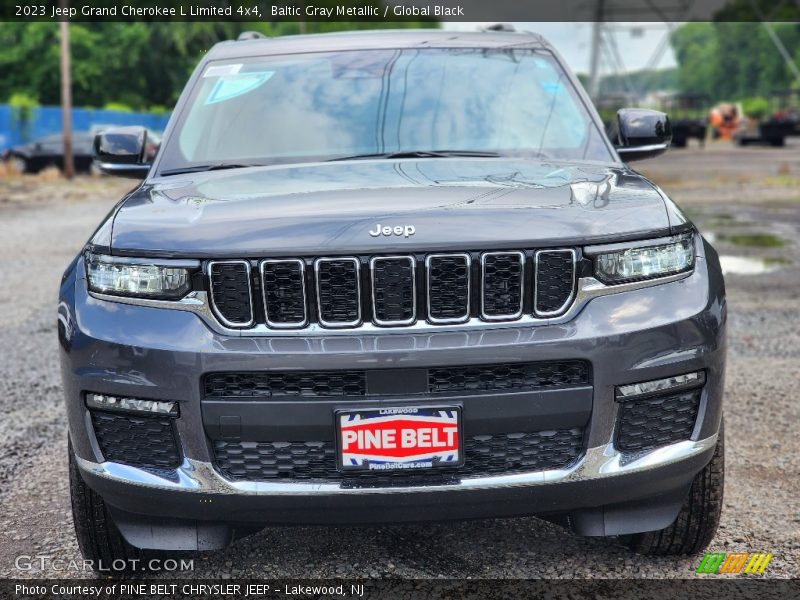 Baltic Gray Metallic / Global Black 2023 Jeep Grand Cherokee L Limited 4x4