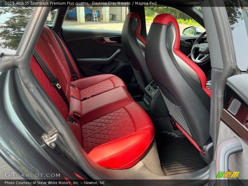 Rear Seat of 2021 S5 Sportback Premium Plus quattro