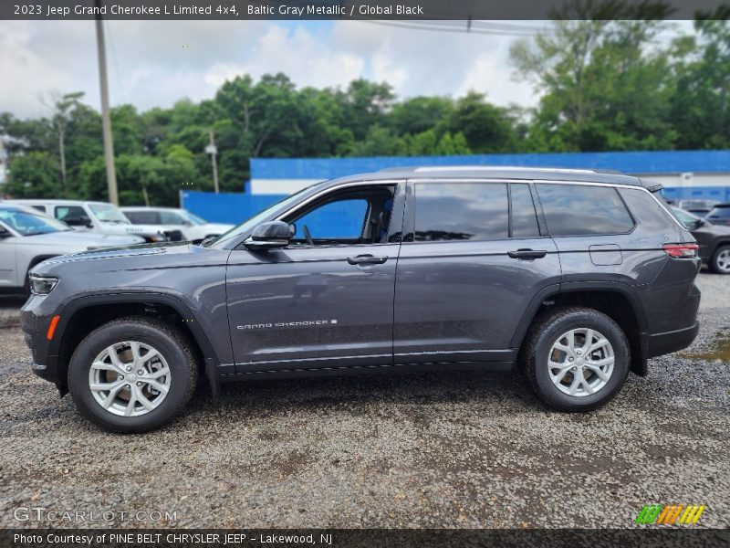 Baltic Gray Metallic / Global Black 2023 Jeep Grand Cherokee L Limited 4x4