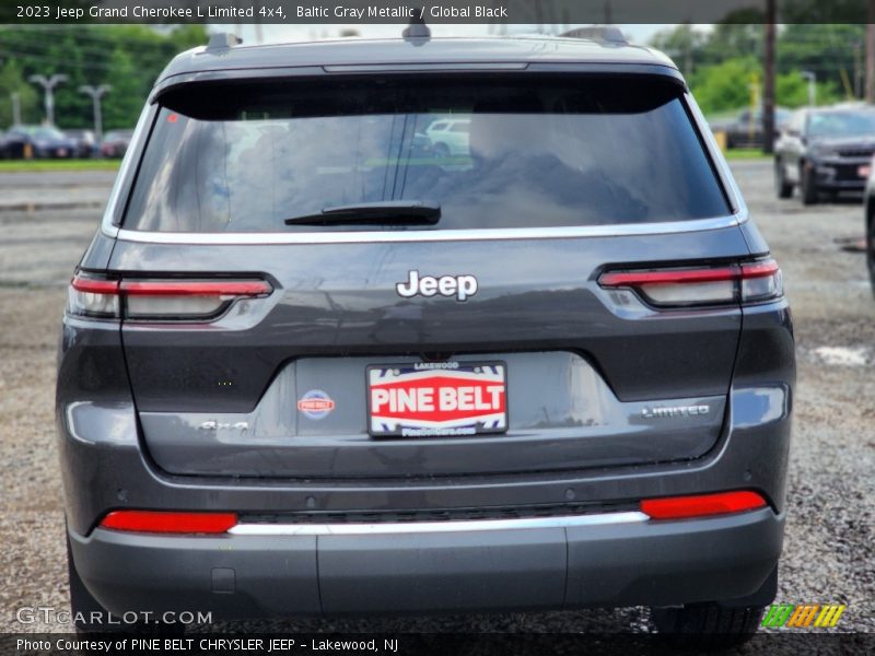 Baltic Gray Metallic / Global Black 2023 Jeep Grand Cherokee L Limited 4x4