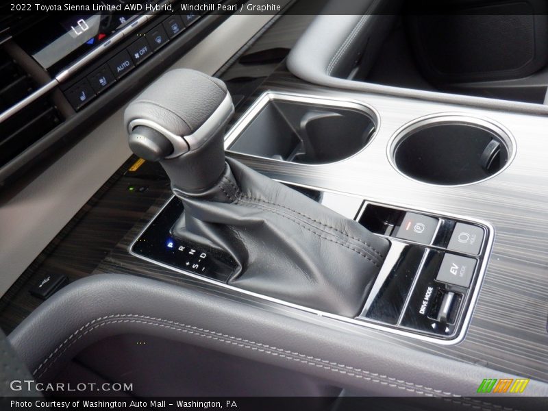 Windchill Pearl / Graphite 2022 Toyota Sienna Limited AWD Hybrid