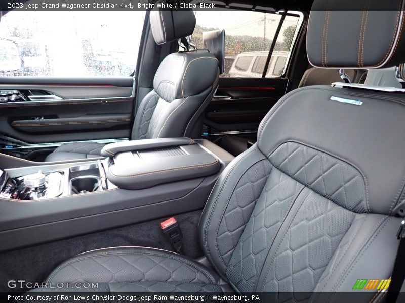 Front Seat of 2023 Grand Wagoneer Obsidian 4x4