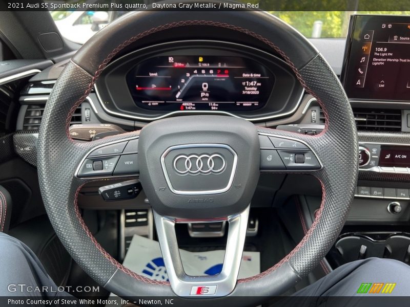  2021 S5 Sportback Premium Plus quattro Steering Wheel