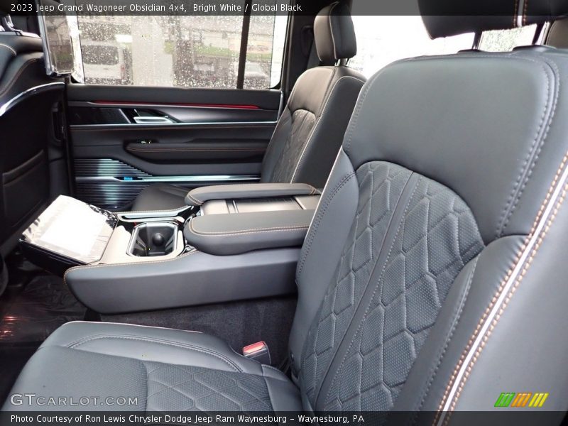 Rear Seat of 2023 Grand Wagoneer Obsidian 4x4