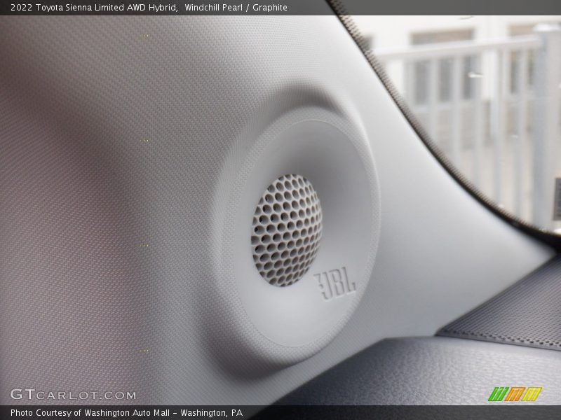 Windchill Pearl / Graphite 2022 Toyota Sienna Limited AWD Hybrid