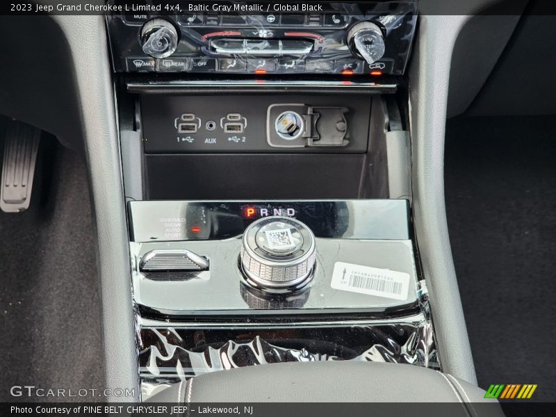 Baltic Gray Metallic / Global Black 2023 Jeep Grand Cherokee L Limited 4x4