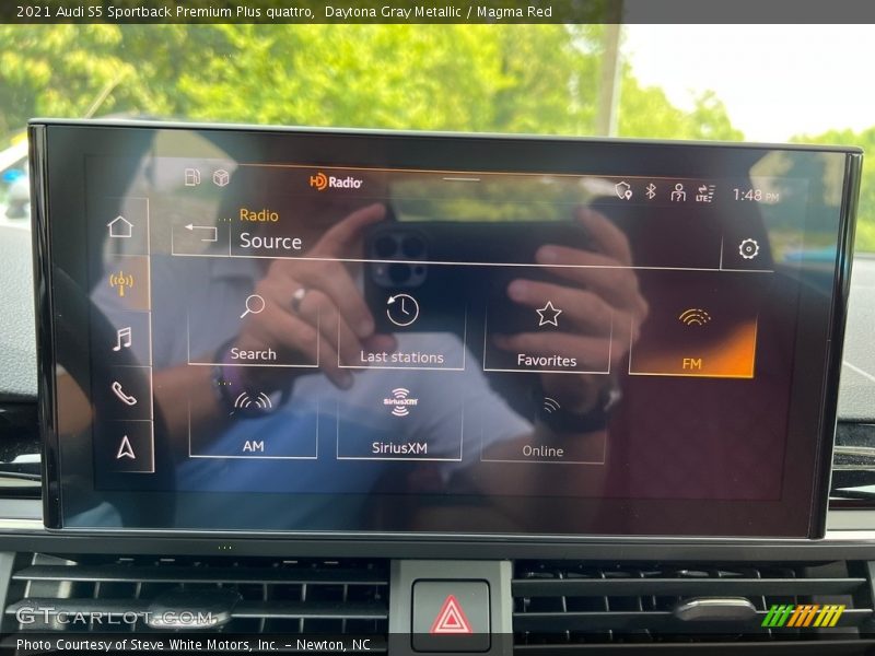 Controls of 2021 S5 Sportback Premium Plus quattro