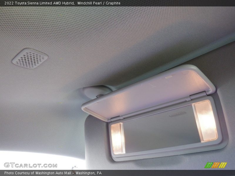 Windchill Pearl / Graphite 2022 Toyota Sienna Limited AWD Hybrid