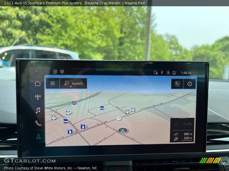 Navigation of 2021 S5 Sportback Premium Plus quattro