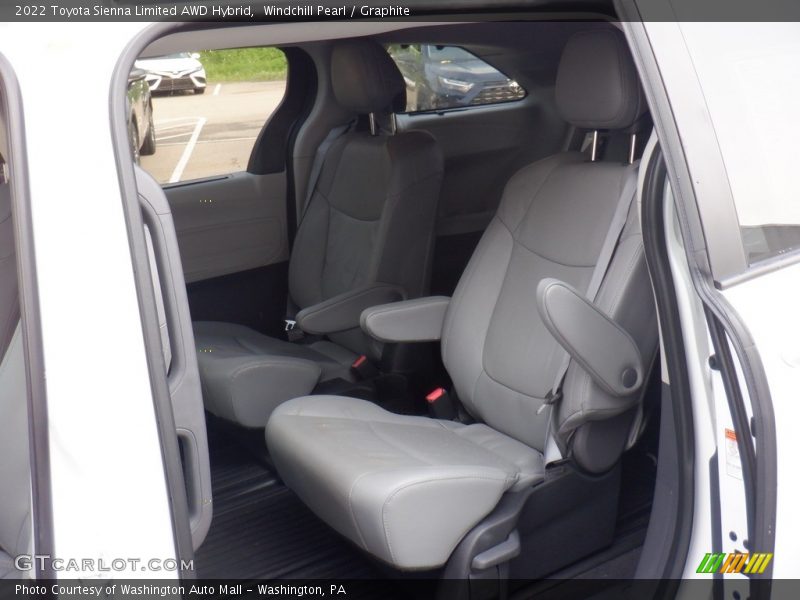 Windchill Pearl / Graphite 2022 Toyota Sienna Limited AWD Hybrid