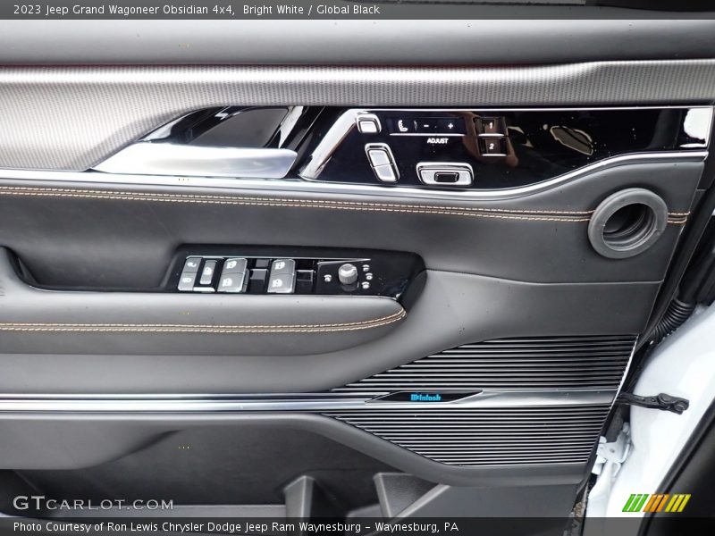 Door Panel of 2023 Grand Wagoneer Obsidian 4x4