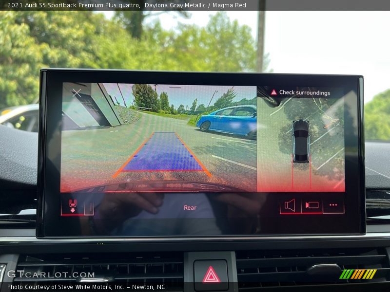 Controls of 2021 S5 Sportback Premium Plus quattro