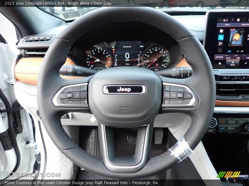  2023 Compass Limited 4x4 Steering Wheel