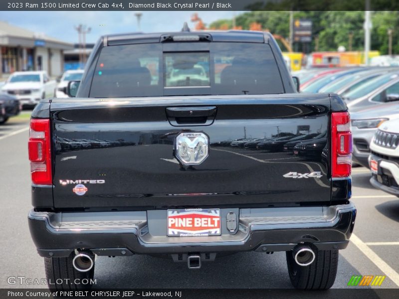 Diamond Black Crystal Pearl / Black 2023 Ram 1500 Limited Crew Cab 4x4