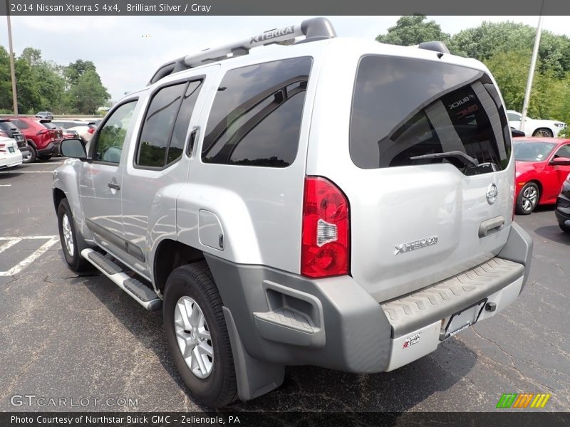 Brilliant Silver / Gray 2014 Nissan Xterra S 4x4