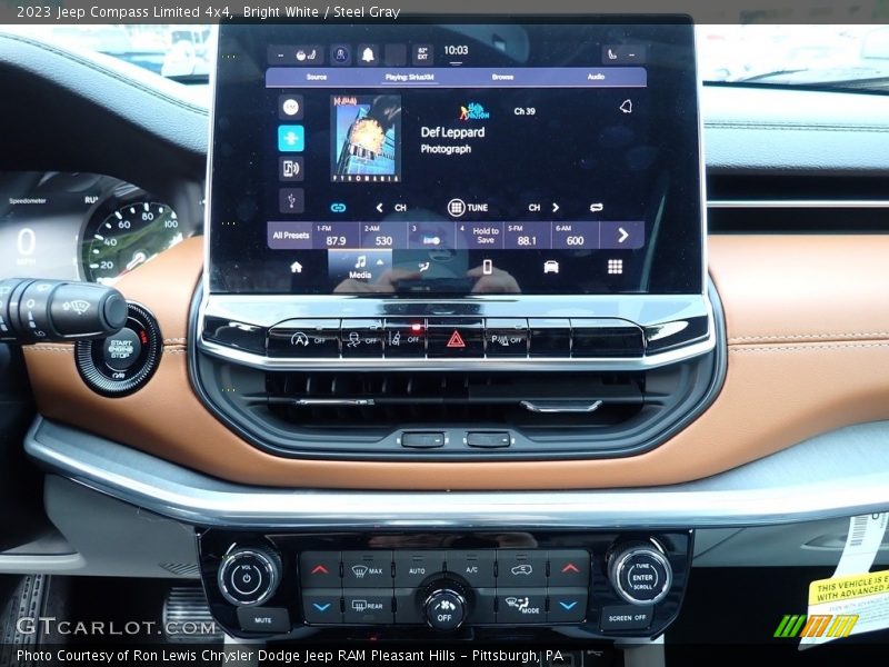 Controls of 2023 Compass Limited 4x4