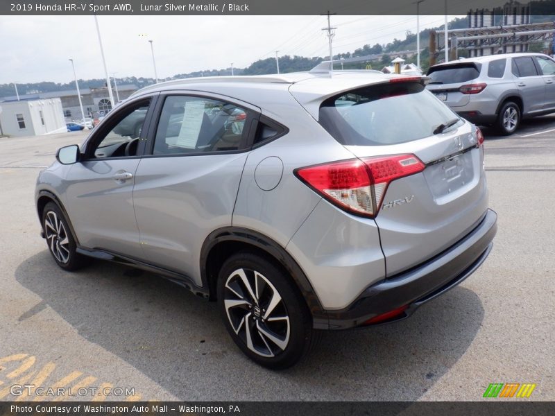 Lunar Silver Metallic / Black 2019 Honda HR-V Sport AWD