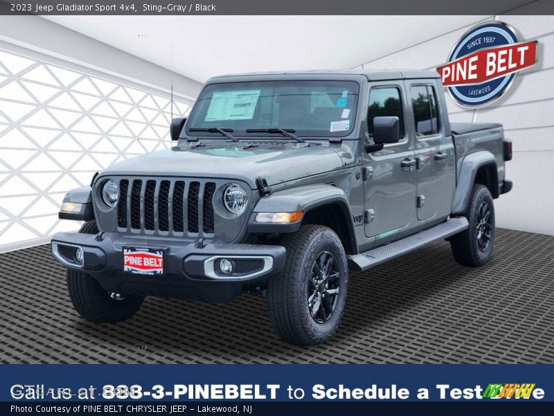 Sting-Gray / Black 2023 Jeep Gladiator Sport 4x4