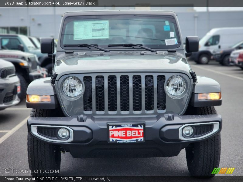 Sting-Gray / Black 2023 Jeep Gladiator Sport 4x4