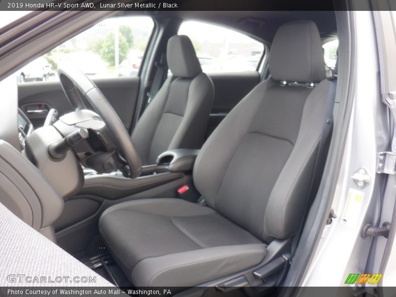 Lunar Silver Metallic / Black 2019 Honda HR-V Sport AWD