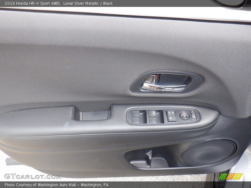 Lunar Silver Metallic / Black 2019 Honda HR-V Sport AWD