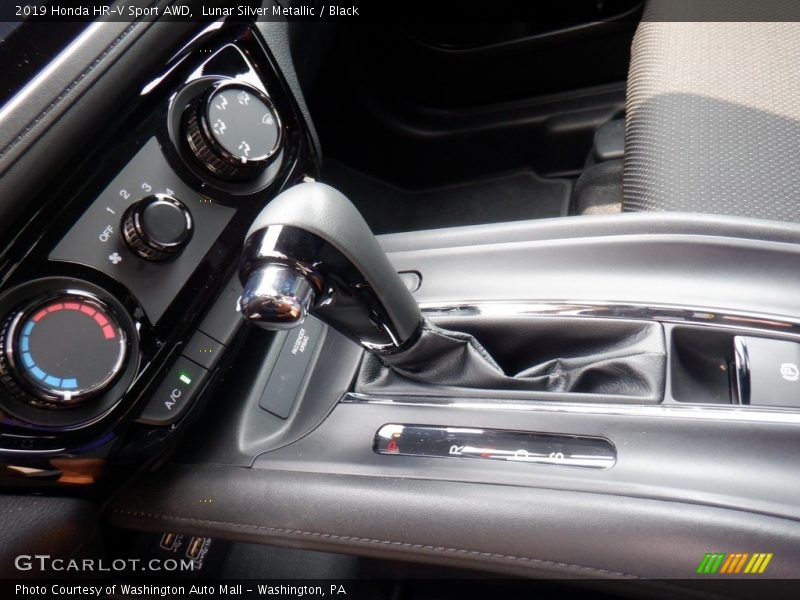Lunar Silver Metallic / Black 2019 Honda HR-V Sport AWD