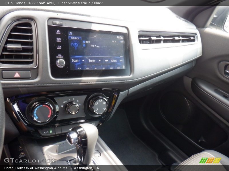 Lunar Silver Metallic / Black 2019 Honda HR-V Sport AWD