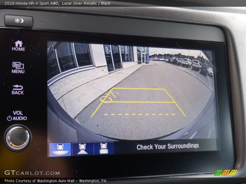 Lunar Silver Metallic / Black 2019 Honda HR-V Sport AWD