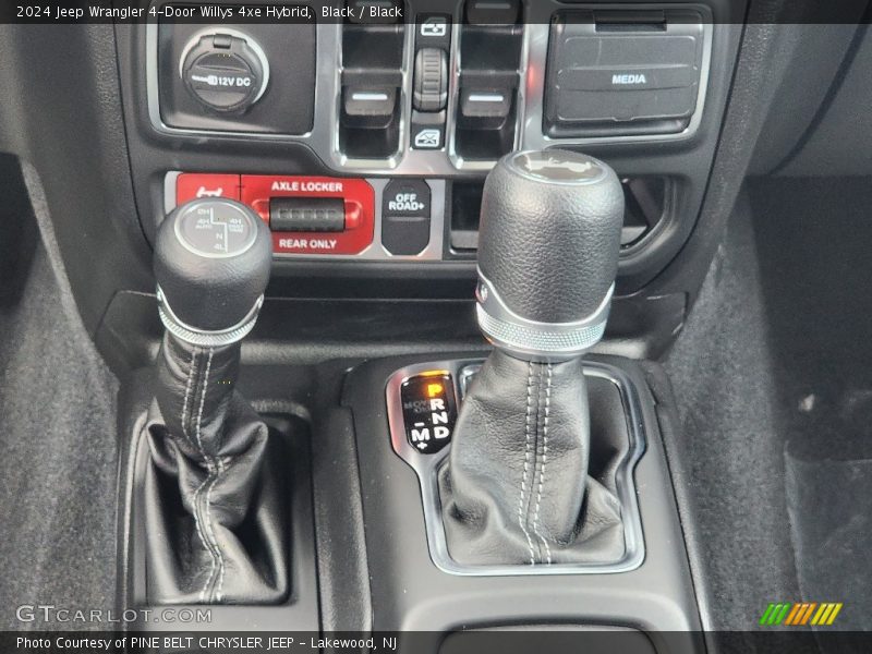 2024 Wrangler 4-Door Willys 4xe Hybrid 8 Speed Automatic Shifter