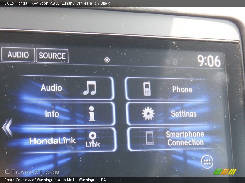 Lunar Silver Metallic / Black 2019 Honda HR-V Sport AWD