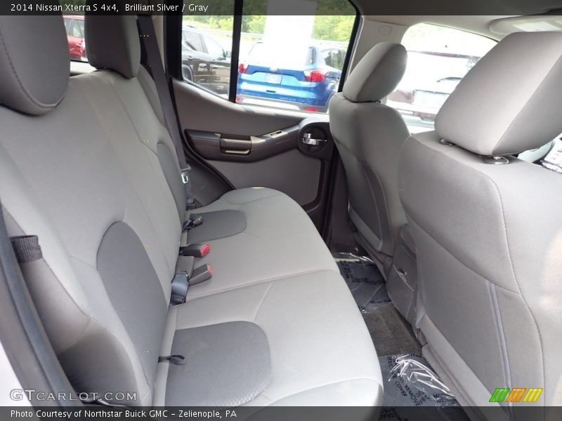 Rear Seat of 2014 Xterra S 4x4