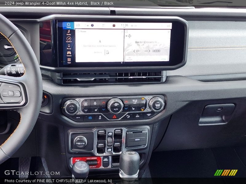 Controls of 2024 Wrangler 4-Door Willys 4xe Hybrid