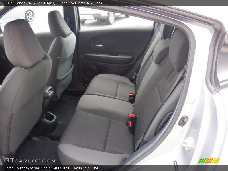 Lunar Silver Metallic / Black 2019 Honda HR-V Sport AWD