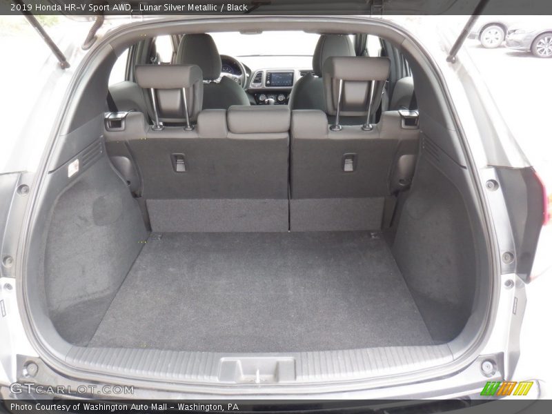 Lunar Silver Metallic / Black 2019 Honda HR-V Sport AWD