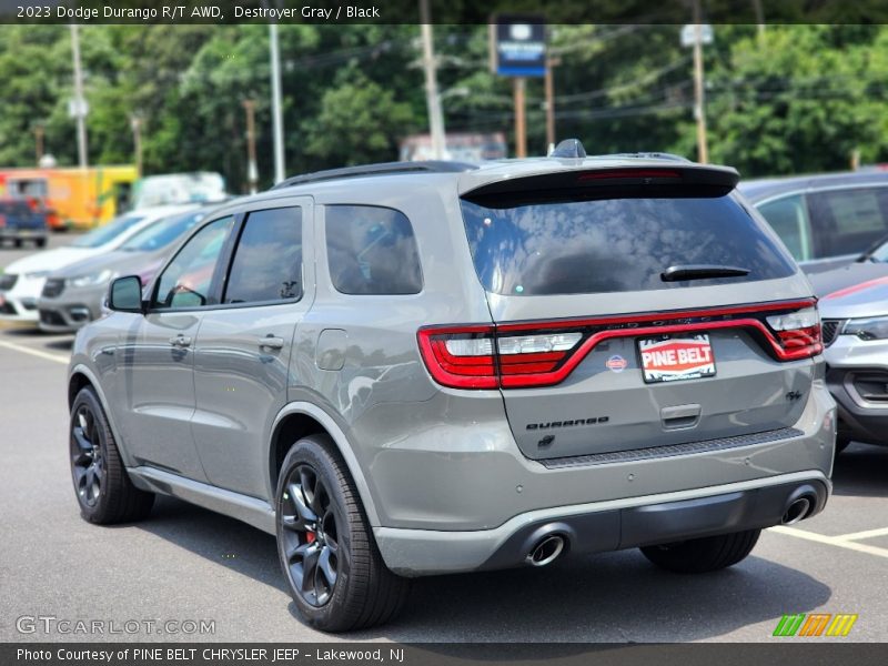Destroyer Gray / Black 2023 Dodge Durango R/T AWD
