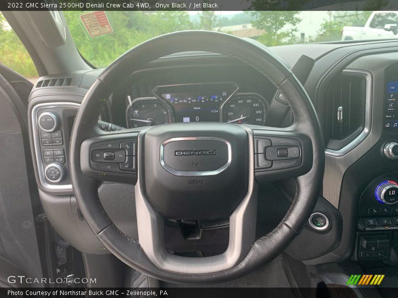 Onyx Black / Jet Black 2022 GMC Sierra 2500HD Denali Crew Cab 4WD