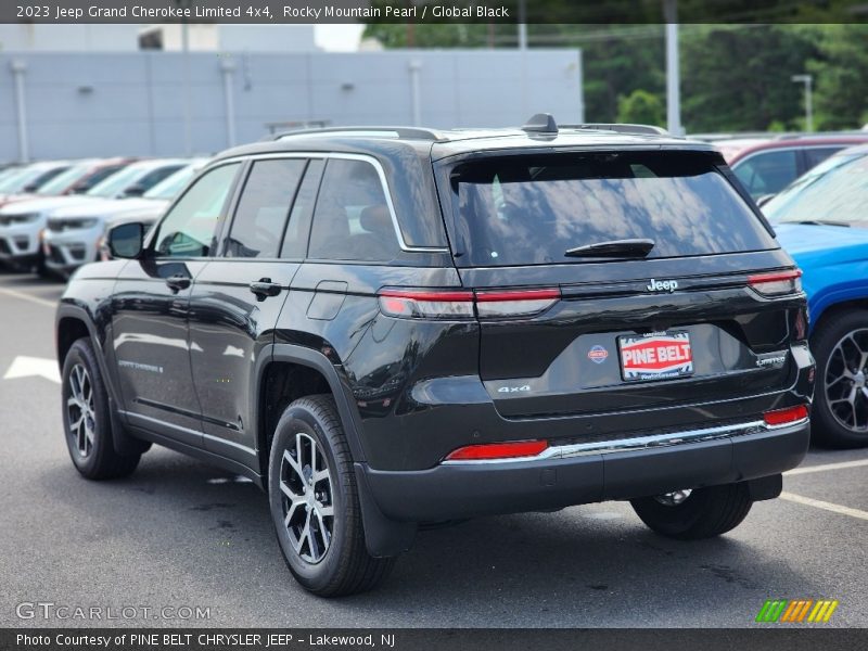 Rocky Mountain Pearl / Global Black 2023 Jeep Grand Cherokee Limited 4x4