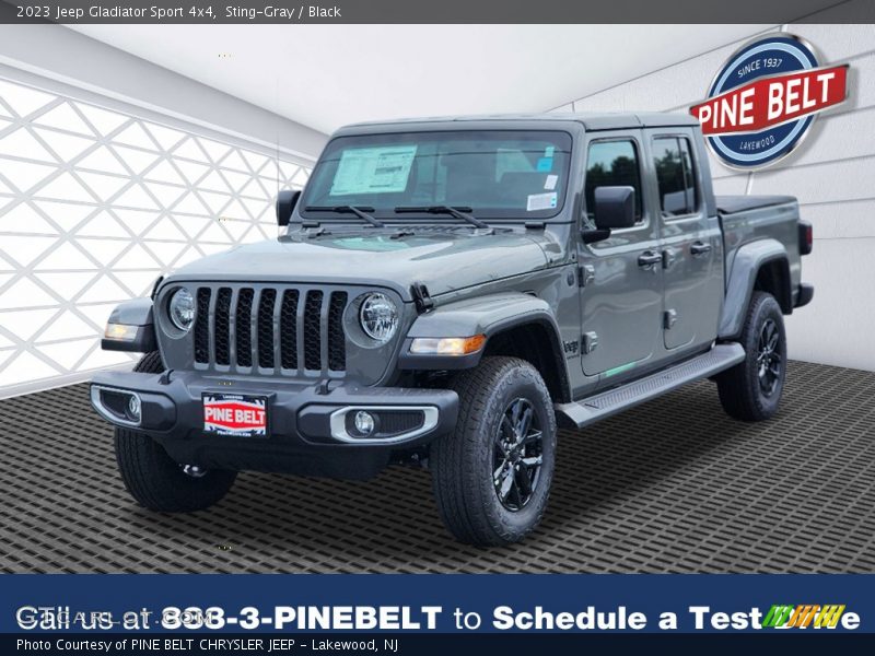Sting-Gray / Black 2023 Jeep Gladiator Sport 4x4
