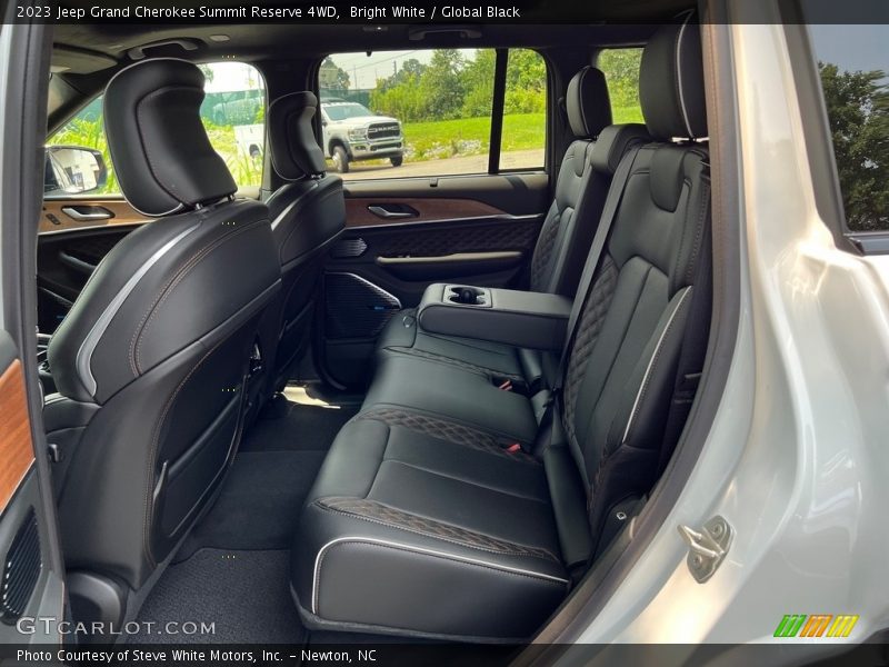 Rear Seat of 2023 Grand Cherokee Summit Reserve 4WD