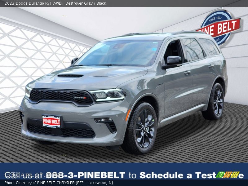 Destroyer Gray / Black 2023 Dodge Durango R/T AWD