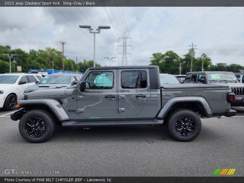 Sting-Gray / Black 2023 Jeep Gladiator Sport 4x4