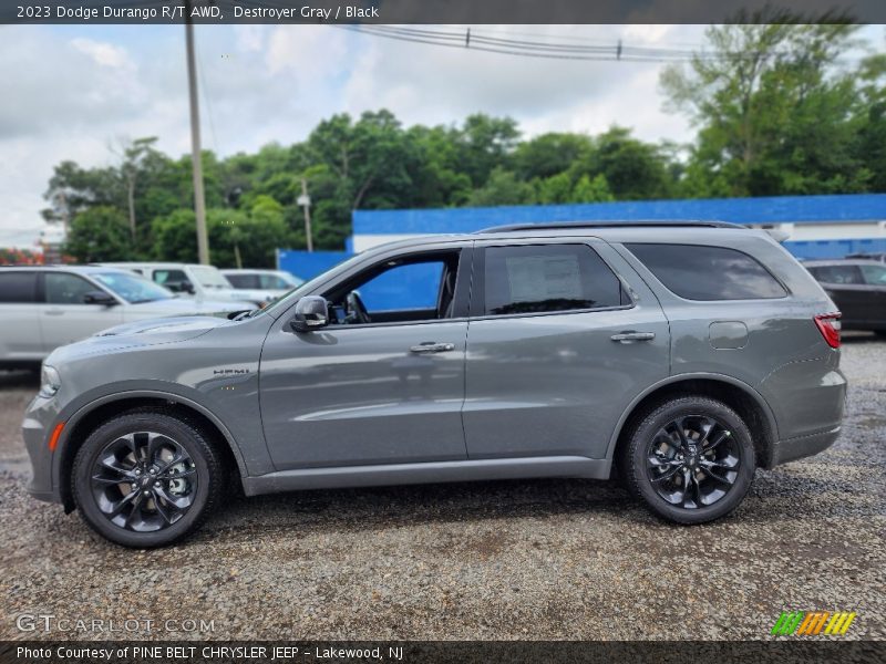 Destroyer Gray / Black 2023 Dodge Durango R/T AWD