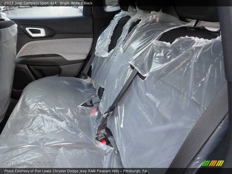 Bright White / Black 2023 Jeep Compass Sport 4x4