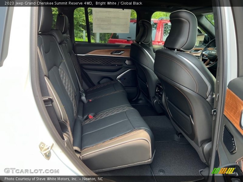 Rear Seat of 2023 Grand Cherokee Summit Reserve 4WD