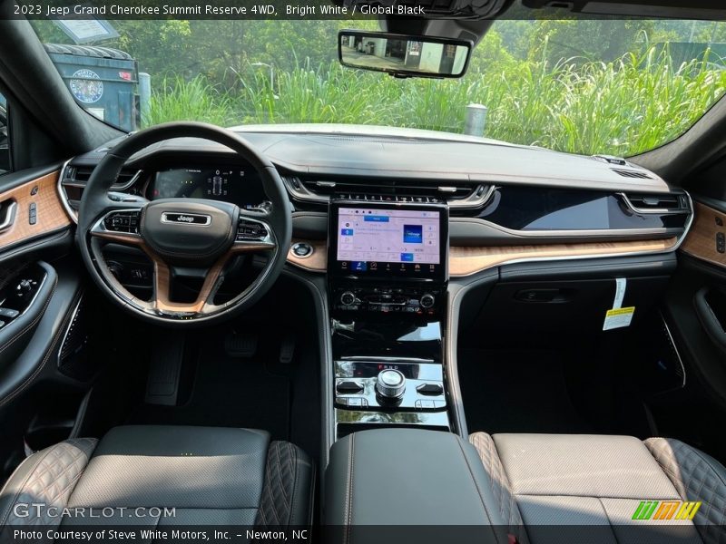 Dashboard of 2023 Grand Cherokee Summit Reserve 4WD