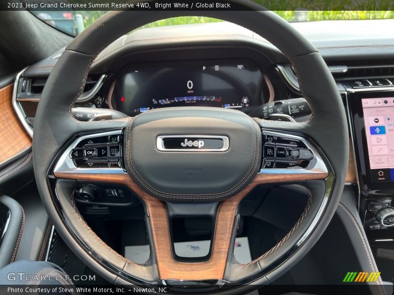  2023 Grand Cherokee Summit Reserve 4WD Steering Wheel