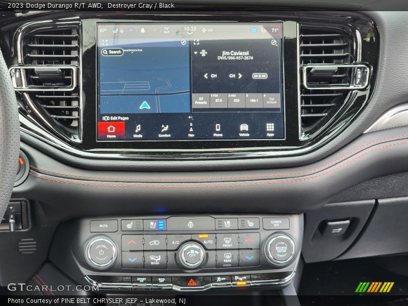 Destroyer Gray / Black 2023 Dodge Durango R/T AWD